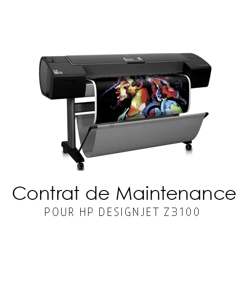 Contrat de maintenance 1 an pour HP Z3100