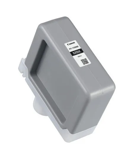 Cartouche d'encre CANON PFI-110MBK Noir Mat 160ml
