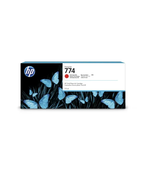 Cartouche d'encre HP 774 Rouge Chromatique 775ml