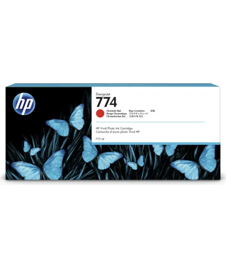 Cartouche d'encre HP 774 Rouge Chromatique 775ml