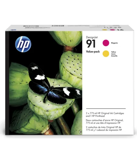 Value Pack HP 91 - Tête d'impression et Cartouches