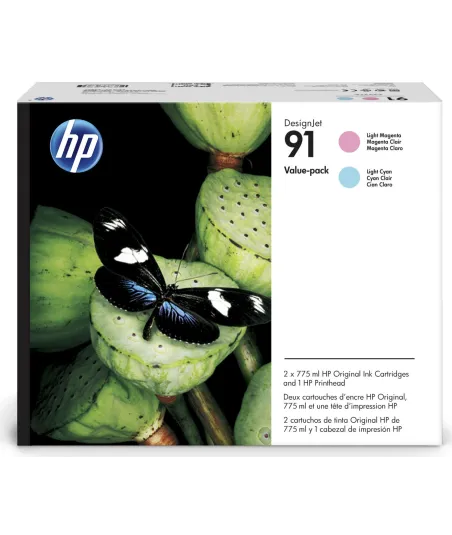 Value Pack HP 91- Tête d'impression et Cartouches