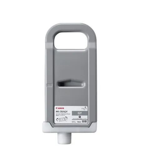 Cartouche d'encre Gris PFI 701GY 700Ml
