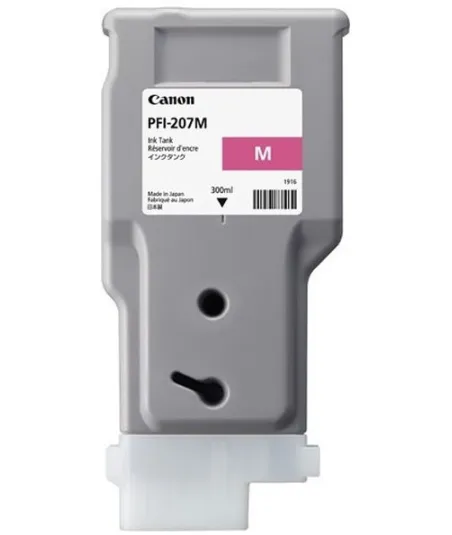 Cartouche d'encre CANON PFI-207M Magenta 300ml