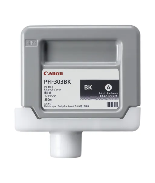 Cartouche d'encre CANON PFI-303BK Noir 330ml