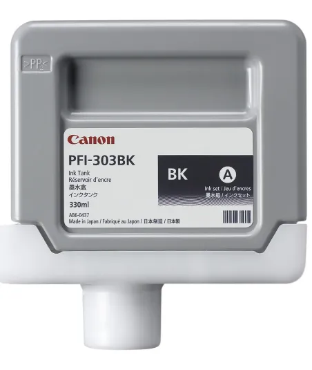Cartouche d'encre CANON PFI-303BK Noir 330ml