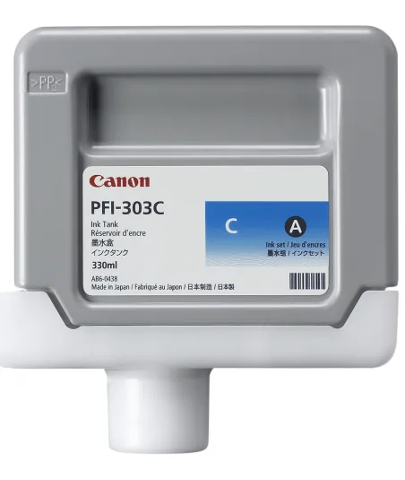 Cartouche d'encre CANON PFI-303C Cyan  330ml