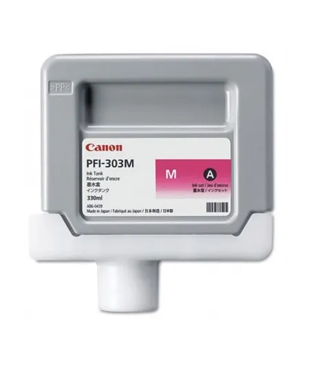 Cartouche d'encre CANON PFI-303M Magenta 330ml