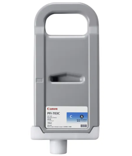 Cartouche d'encre CANON PFI-703C Cyan 700ml