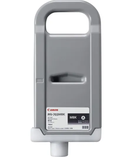 Cartouche d'encre CANON PFI-703MBK Noir 700ml
