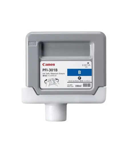 Cartouche d'encre CANON PFI-301Bleu 330ml 