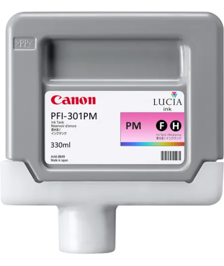 Cartouche d'encre CANON PFI-301PM Magenta photo 330 ml