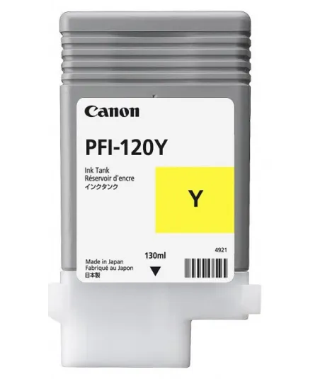 Cartouche d'encre CANON PFI-120Y Jaune - 130ml