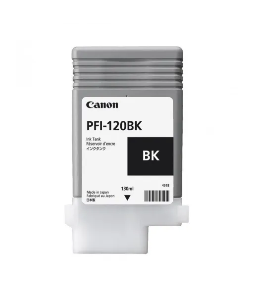 Cartouche d'encre CANON PFI-120BK Noir Photo - 130ml