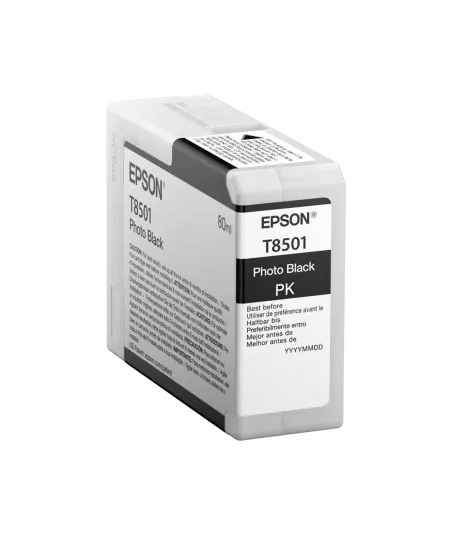 Cartouche d'encre EPSON T850100 Noir photo - 80ml