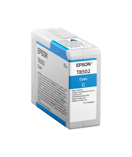 Cartouche d'encre EPSON T850200 Cyan - 80ml