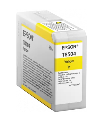 Cartouche d'encre EPSON T850400 Jaune - 80ml
