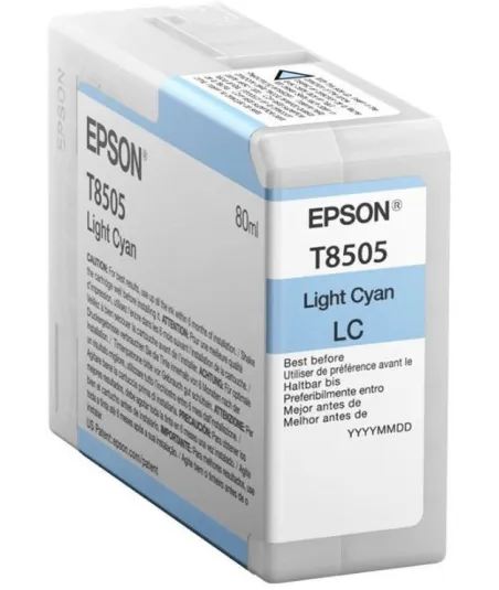 Cartouche d'encre EPSON T850500 Cyan Clair - 80ml