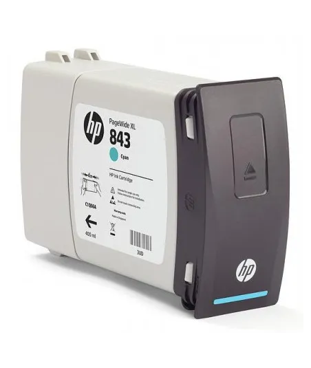 Cartouche d'encre HP 843C Cyan 400 ml