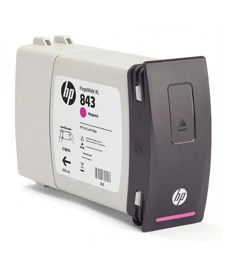 Cartouche d'encre HP 843C Magenta 400 ml