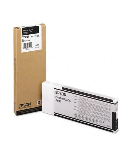 Cartouche d'encre Noire Photo Epson 220Ml