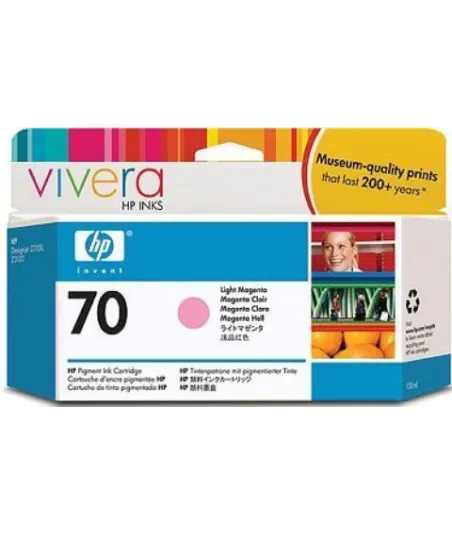 Cartouche d'encre magenta HP 70 130 ml