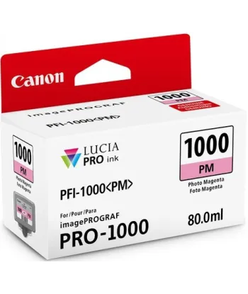 Cartouche d'encre Canon PFI-1000PM Magenta photo 80 ml