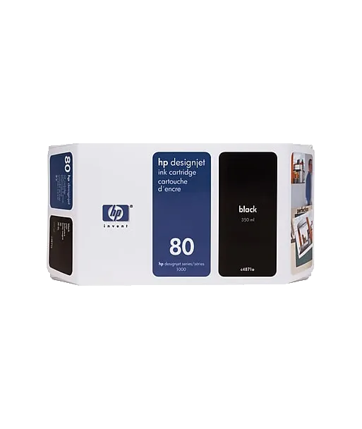 Cartouche d'encre HP 80 Noir 350 ml