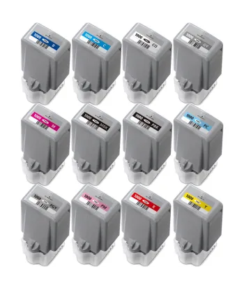 Pack Cartouches d'encre CANON IPF PRO 1000-80 ml