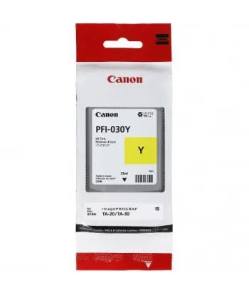 Cartouche d'encre Canon PFI-030Y - Jaune - 55 ml