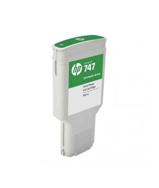 Cartouche d'encre photo Vivid HP 747 Vert chromatique   300ml