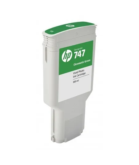 Cartouche d'encre photo Vivid HP 747 Vert chromatique   300ml