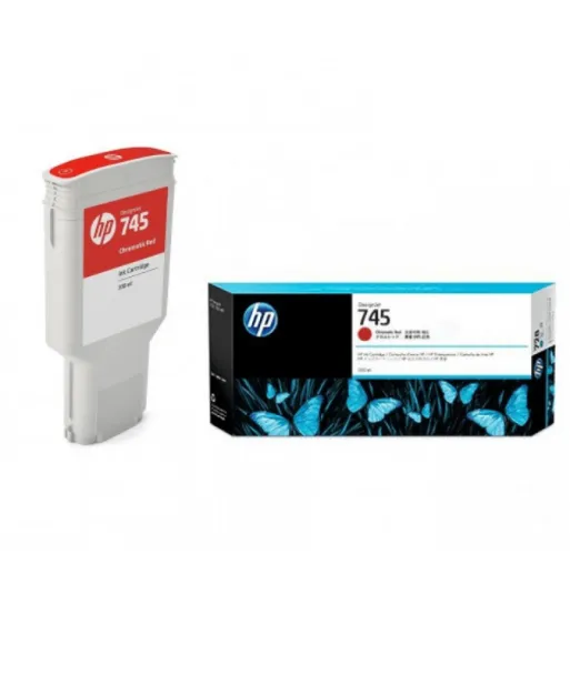 Cartouche d'encre Rouge Chromatique HP 745 300ML