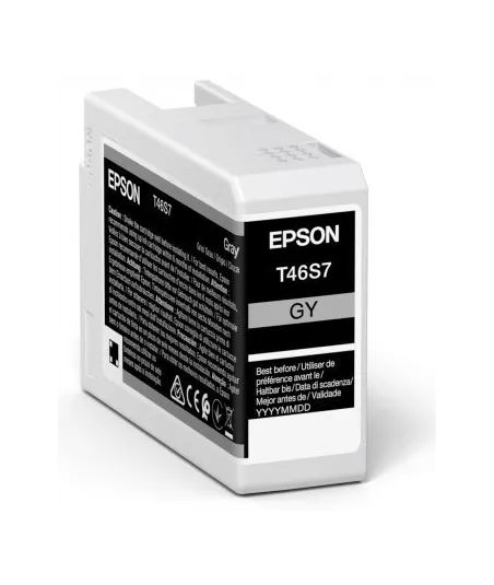 Cartouche d'encre EPSON Gris T46S7 25 ml