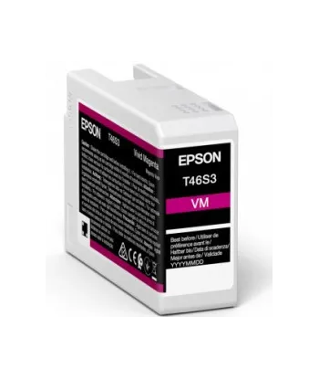 Cartouche d'encre EPSON Magenta vif  T46S3 25 ml