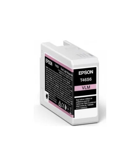 Cartouche d'encre EPSON Magenta clair vif T46S6 25 ml