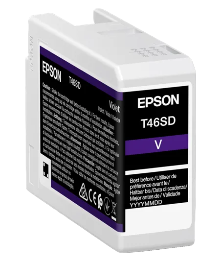 Cartouche d'encre EPSON Violet  T46SD 25 ml
