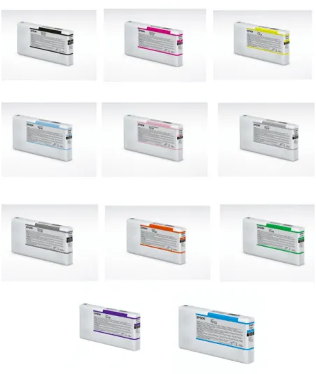 Pack Cartouches d'encre EPSON SureColor SC-P5000V- 200 ml