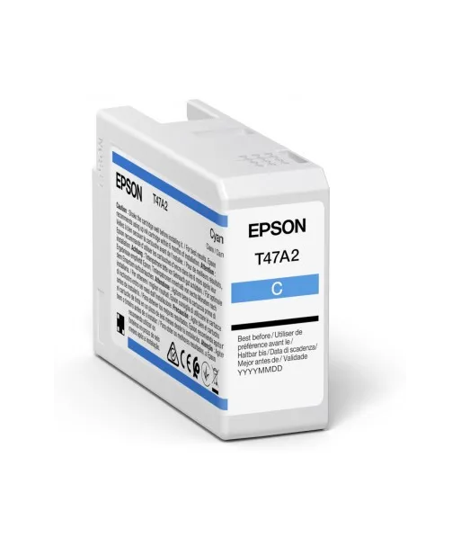 Cartouche d'encre EPSON Cyan T47A2 50 ml