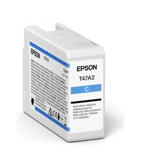 Cartouche d'encre EPSON Cyan T47A2 50 ml