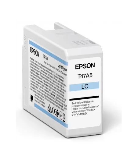Cartouche d'encre EPSON Cyan clair  T47A5 50 ml