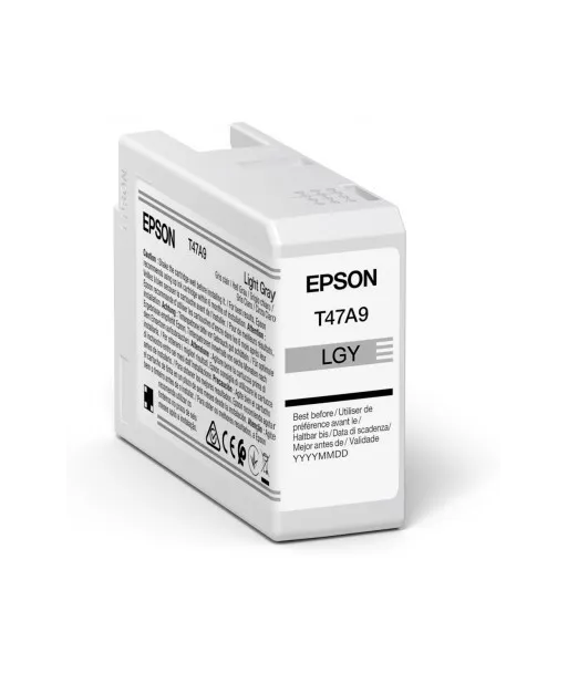 Cartouche d'encre EPSON Gris clair  T47A9 50 ml