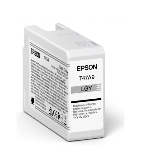 Cartouche d'encre EPSON Gris clair  T47A9 50 ml