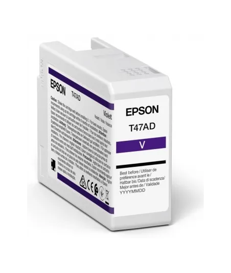 Cartouche d'encre EPSON Violet  T47AD 50 ml