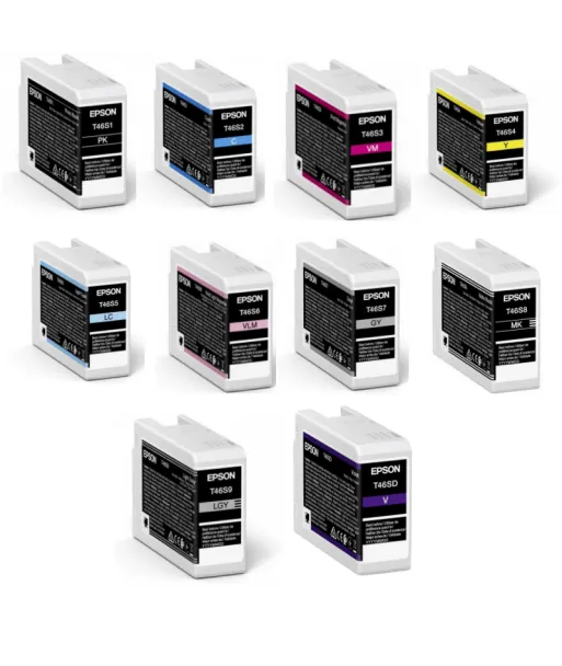 Pack Cartouches d'encre EPSON SureColor SC-P700 25 ml
