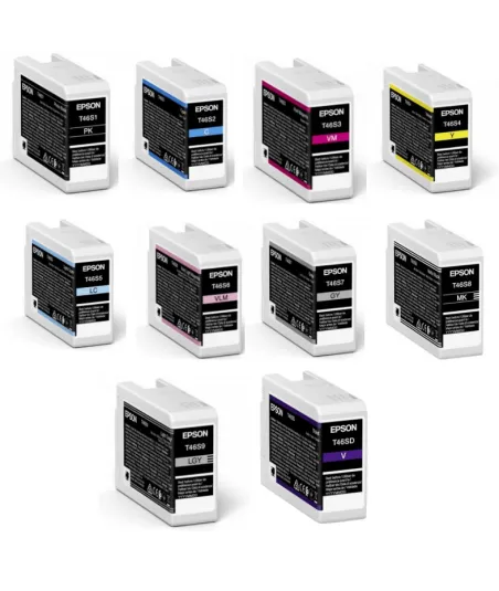 Pack Cartouches d'encre EPSON SureColor SC-P700 25 ml
