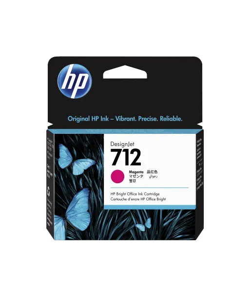 Cartouche d'encre DesignJet HP 712, magenta, 29 ml