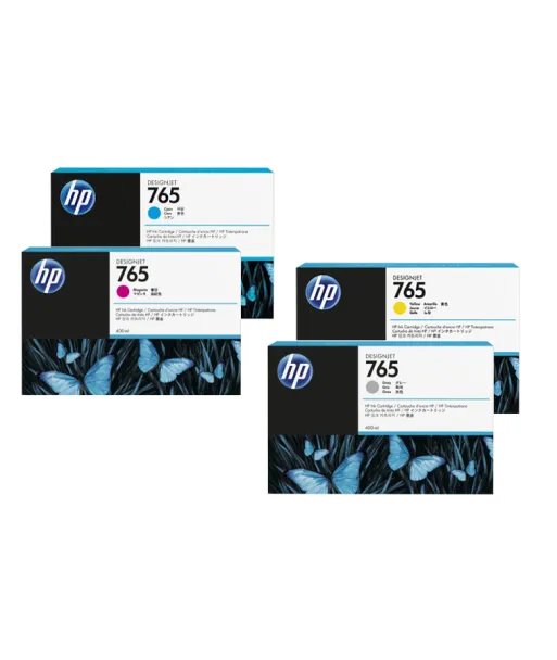 Pack cartouche d'encre HP 765 - 400 ml