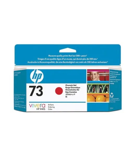 Cartouche d'encre Rouge chromatique HP73 130ml