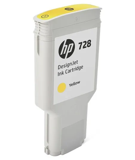Cartouche d'encre Jaune HP 728 300ML